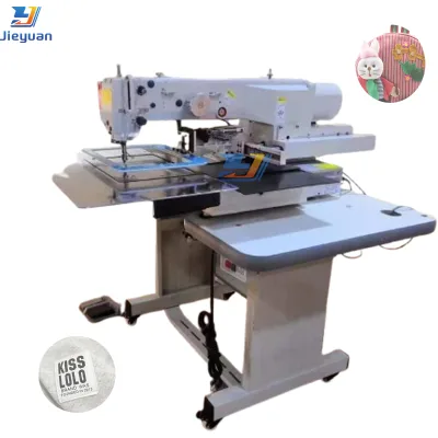 Pattern Sewing Machine for Home Textile Products-for Sewing Clothing Labels logo Velcro and Other Graphics