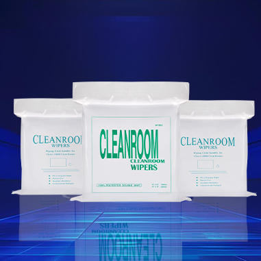 Sub Microfiber Pop Up Cleanroom Paper 120GSM 15x22cm 75 Sheets Low Particle ESD Wipes for Optics Laboratory