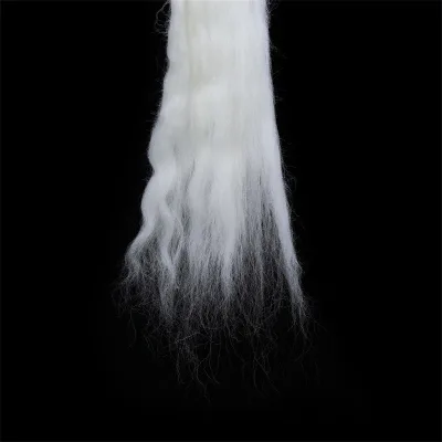 Chinese Merino Combed Wool Tops Roving 80mm 22.5mic Dingrong DRWT for Spinning Textile