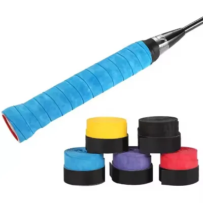 Wholesale Factory Custom Dry Frosted Overgrip Badminton Overgrip Cheap Price Tennis Overgrip Padel Grip Sweat Absorbency