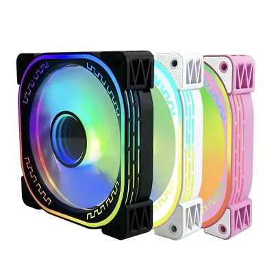 Prism Second Generation RGB 5V 3-Pin ARGB Fan PWM Temperature Control Shenguang Synchronous Computer Chassis Cooling Heatsink