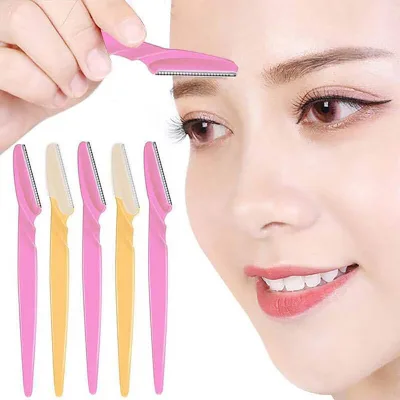 Popular Selling High Quality Women Disposable Dermaplaning Tool Eyebrow Razor Brows Shaver
