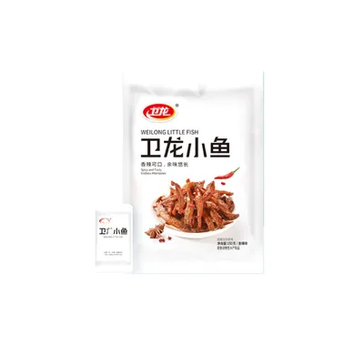 Weilong Dried Fish Dried Seafood Snacks Ready-to-eat Spicy Snacks Snacks