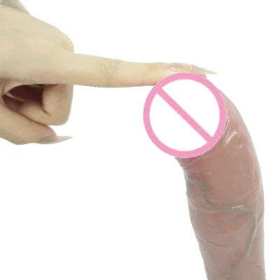 Dildo Vibrator Wearable Harness Realistic Vibrating Dildo 7-Thrust Vibrator Clear Texture Realistic Silicone Penis for Couples