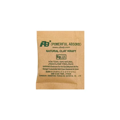 Natural Montmorillonite Clay Bentonite Desiccant Moisture Absorption Environmental Friendly