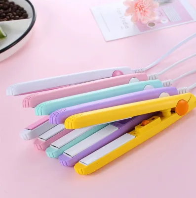 Hot Sale Latest Version Hair Straighter Multifunctional Flat Iron Private Label Ceramic Portable Mini Hair Straightener