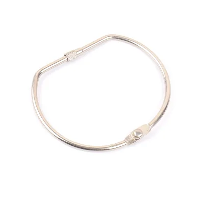 Factory 2inch 3inch 4inch 5inch Different Size Silver Book Ring d Shape Metal Screw Book Binding Ring