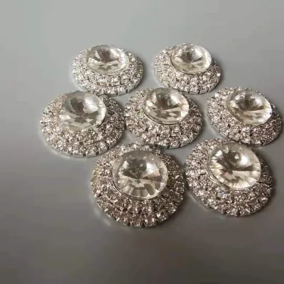 Sparkling Rhinestone Decorations,crystal Embellished Brooches Flatback