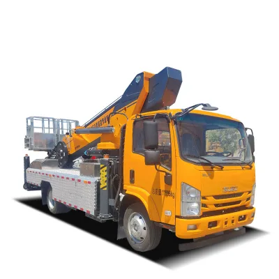 28m 33m 35m 45m  Hydraulic Ladder Lift Insulated Booms Aerial Work Platform Basket Hydraulic Ladder Truck