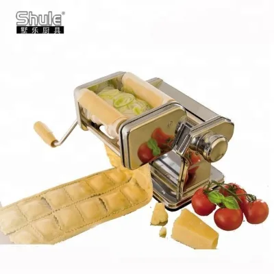 Shule High Quality Stainless Steel Manual Mini Dumpling Maker Ravioli Machine Eco-Friendly Household Reasonable Price