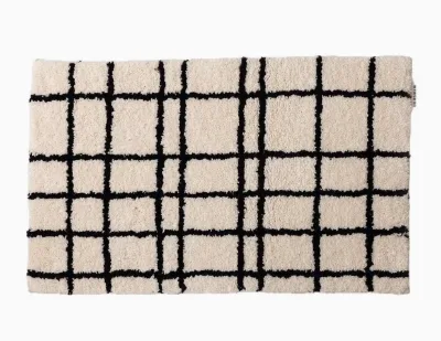 100% Polyester Tufted Area Rug Non-Slip Super Absorbent Bath Rugs Factory Directly Supply Bath Rugs