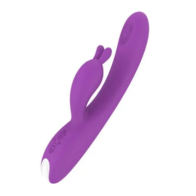 New Arrival Usb Charger Rabbit Tapping G-spot Vibrator Female Vibration Massager Vibrating Machine