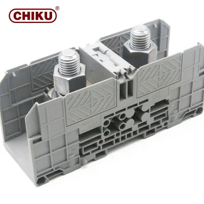 Durable Multi Pole Barrier High Current Terminal Block Copper Conductive Parts for Solar Energy Storage Motor Control Cabinet
