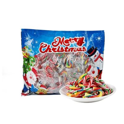 High Quality Christmas Candy Cane Hard Candy Casual Snack