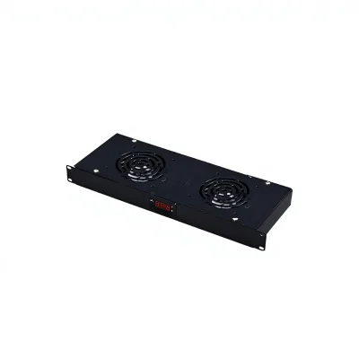 Jiasheng 19-Inch Digital Thermostat Fan Unit Spcc Cold Steel Rolling Plates ANS/EIA RS-310-D Standard in Stock