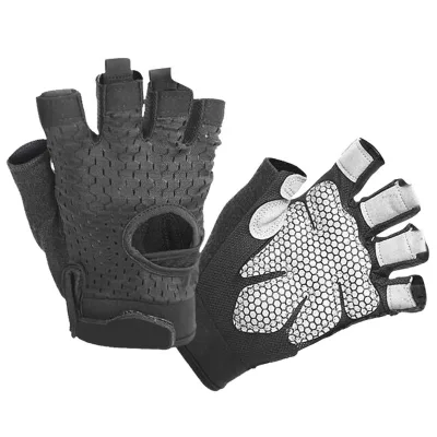 Customized Unisex Half-Finger Sports Gloves Exercise Workout Gloves for Men Women Blank Gym Training Gloves