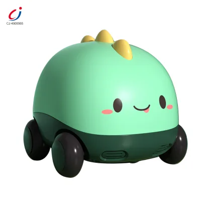 Chengji Diecast Car Model Friction Toy Gift Animal Inertia Dinosaur Cartoon Baby Silicone Teether Toy Car