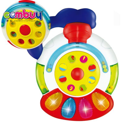 Electric Light Instrument Toddler Play Train Toy Baby Music