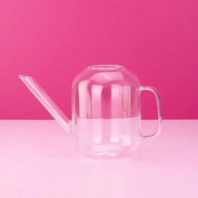 Copper Finishing Metal Watering Can Home and Garden Glass Tool for Indoor Plants Gardens Balconies Patios