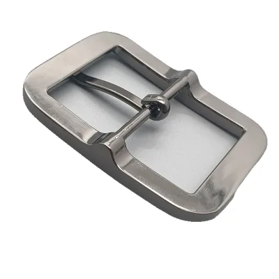Cross-border Exclusive 35mm Zinc Alloy D-ring Pin-style Business Belt Buckle Laser-plated Single-head Fashion Buckle Model