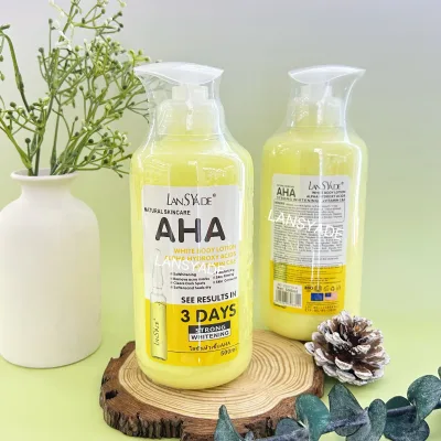 m AHA Fruit Acid VC & Kojic Acid Shea Butter Nourishing Organic Body Lotion Brightening & Moisturizing Wholesale Price