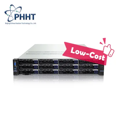 OEM R2220V1 2U Data Center Server Supports Cloud Computing Containerized Deployment 550W Power Supply Xeon Maximizing Resources