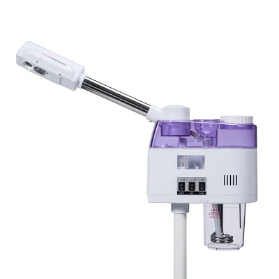 High Cost Performance Nano Ionic Face Steamer for Sale 360 Degree Rotation Mini Facial Steamer Face Spa Machine