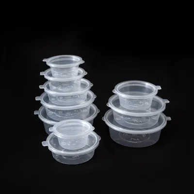 Disposable Square Sauce Cup 90mm Single Wall Seasoning Chili Soy Sauce Commercial Takeaway Fast Food PP Material Packing
