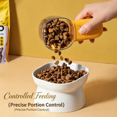 Milk Powder Measuring Detachable Cat Dog Food Scoop