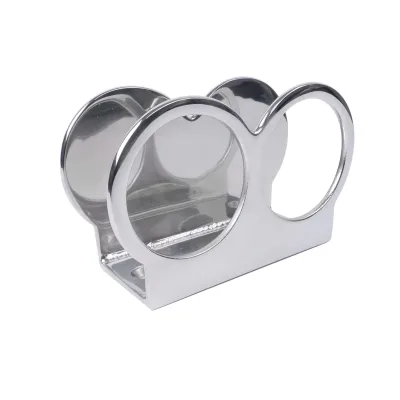 Compact Heavy Duty 316L Stainless Steel Dual Cup Holder Flush Mount Boat Deck Countertop Beverage Organizer Durable