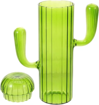 Modern Minimalist Eco-Friendly Handcrafted Glass Storage Jar with Flip Top Lid Dishwasher Safe Food Container for Kitchen Decor
