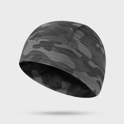 Ice Silk Summer Outdoor Sports Running Skull Cap Quick Dry Riding Helmet Liner Beanies Hat