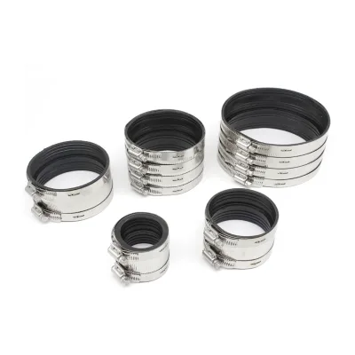 A Type No Hub Couplings Clips High Pressure Hydraulic Hose Rubber Clamp