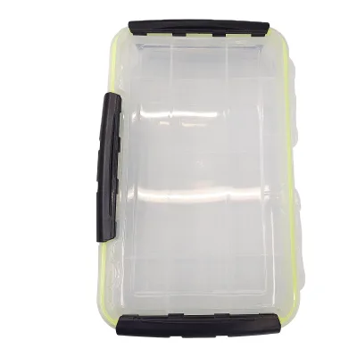 Plastic Compartment Fishing Tackle Box Transparent Adjustable with Adjustable Dividers Fishing Tackle Boxes Hotselling Cheap