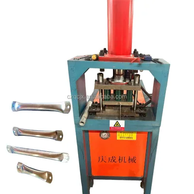 Specifically Designed for Hydraulic Semi-automatic Round Tube Flattening, Punching, and Forming of Angled Supports.