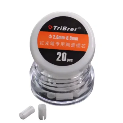2.5 to 6.8MM ceramic sleeve Visual fault locator accessories ceramic core  red light source maintenance accessories