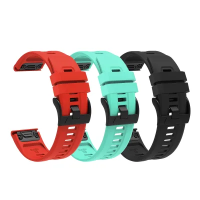 CM Silicone Sport Wristband Replacement Strap for Garmin Epix Pro Gen 2 51mm/Enduro 2/Tactix 7/7 Pro/Bravo/Charlie/Delta