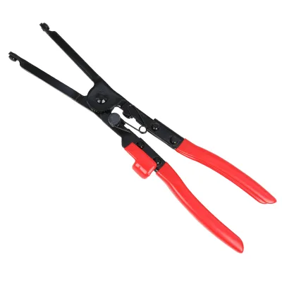 Exhaust Pipe Clamp Removal Tool Heavy Duty Carbon Steel Exhaust Hose Clamp Plier for Vehicle Maintenance