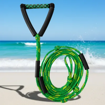 Hollow Braid Rope Surfing Water Ski Wear Resistant Outdoor Sports Tow Rope