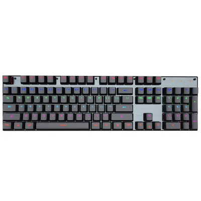 LEAVEN K660 Mechanical Keyboard USB Esports Game Green Axis 104 Key Game Office Wired Mechanical Keyboard Gaming Keyboard