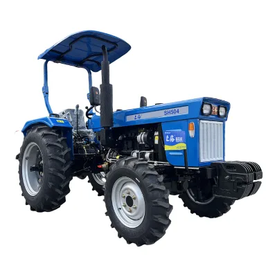 SHANGAI SH504 Square Hood Compact Mini Farm Tractors for Sale