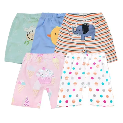 Summer Hot Sale High Quality Soft Breathable 100% Cotton Newborn Baby Knit Pants