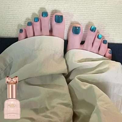 Custom Deep Sea Blue Gel Nail Polish Eyes Cat China Mood Cat Eyes Gel Needs Nail Lamp to Dry
