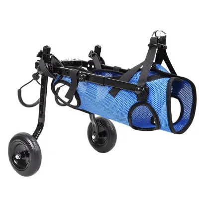 Adjustable Lightweight Pet Mobility Dog Wheelchair Veterinary Instrument for Back Legs Aids for Disabled Dogs and Medical