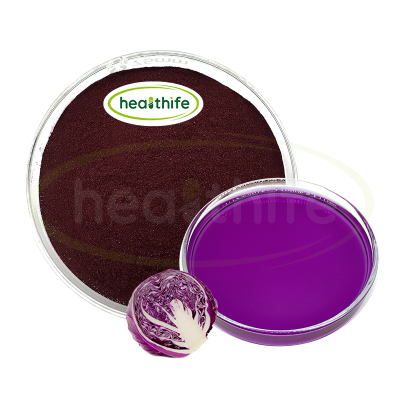 Healthife Food Grade Red Cabbage Extract E50 Cabbage Red Pigment Powder