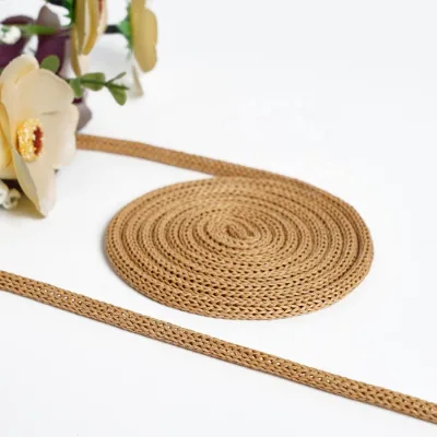 Wholesale XinHong Brand 5-7mm Braided Paper Rope White or Kraft Paper for Packaging Stylish Eco-Friendly Designs OEM Accepted