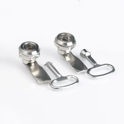 High Quality Triangle Key Metal Electrical Cabinet Mail Boxes Cam Locks for Panels Electric Box Cylinder Cam Lock