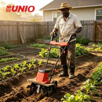 High Efficiency Hot Sale Flexible Tilling Width Tiller Backyard Orchard Soil Turning Machine