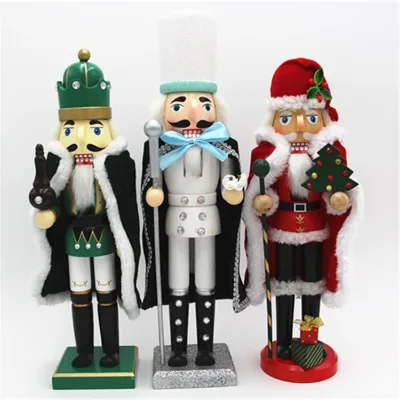 Mixed Order Wooden Award Indoor Christmas Decoration Resin 6ft 38cm Nutcracker Soldier