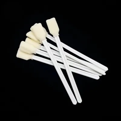 Factory Price 13cm Solvent Printhead White Cleaning Stick /shortcleaning Brush Swab for Ro Land /mutoh /mimaki Printer